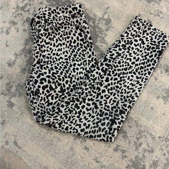 Miss Me "WILD LIFE ANKLE SKINNY JEAN" Mid-Rise LEOPARD SKINNY JEANS size 29 - Picture 8 of 8